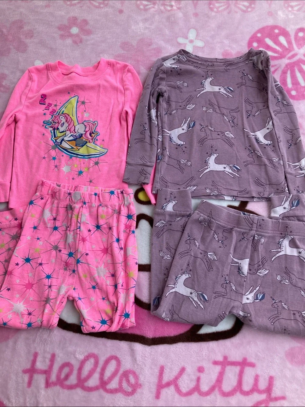 Girls pajamas cotton mix, 100 & 60